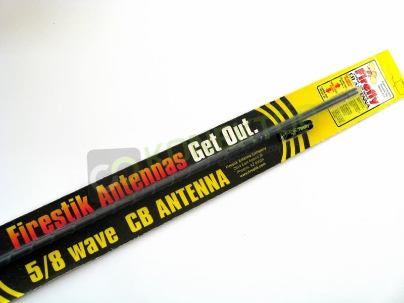 FireStik FL3 antena CB helikalna 95cm POCHYLANA + SIRIO MAG 145 DV mocny magnes 16cm (FireStik FIREFLY)