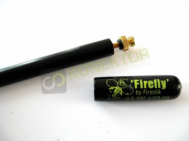 FireStik FL3 antena CB helikalna 95cm POCHYLANA + SIRIO MAG 145 DV mocny magnes 16cm (FireStik FIREFLY)