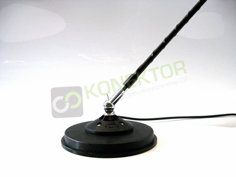FireStik FL3 antena CB helikalna 95cm POCHYLANA + SIRIO MAG 145 DV mocny magnes 16cm (FireStik FIREFLY)
