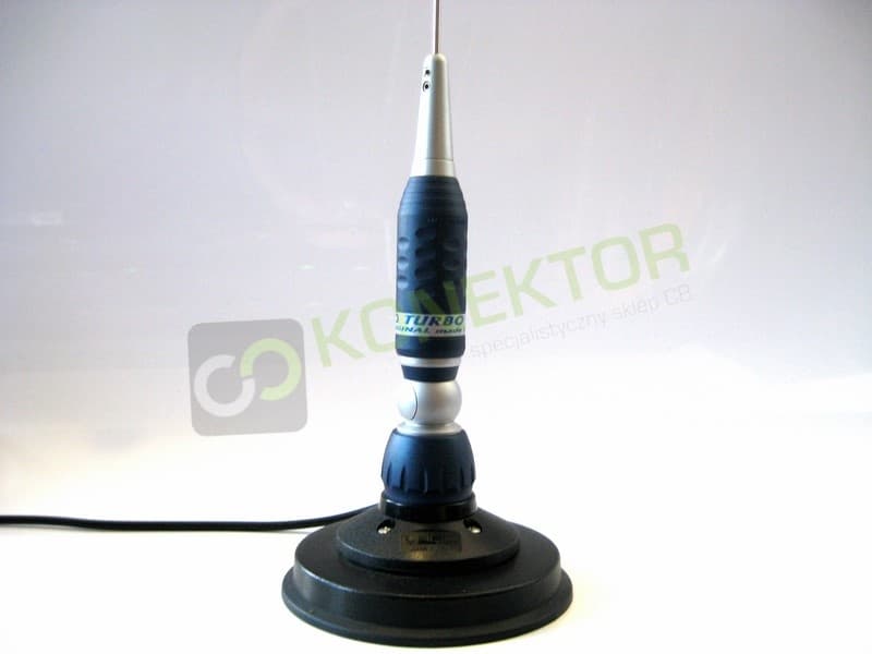 SIRIO TURBO 800 MAG 125 PL SIRIO Antena CB magnesowa 85cm dłuższy kabel 6m