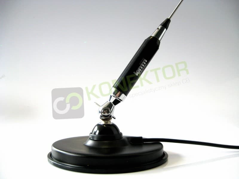 LEMM AT-1200 + supermocny magnes Lemm śr. 15cm Antena CB Magnesowa 135cm kabel 4m