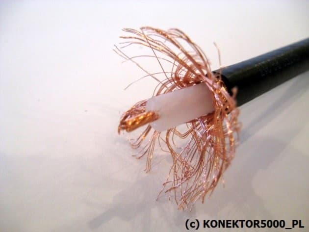Kabel niskostratny RG-213 SATEC GERMANY 20m + zalutowane wtyki złocone UC-1 (okablowanie RG213 do HF/CB/VHF/UHF/skanery)