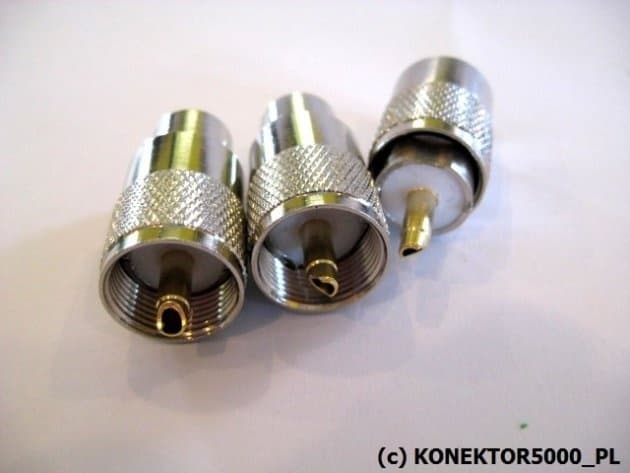 Kabel niskostratny RG-213 SATEC GERMANY 30m + zalutowane wtyki złocone UC-1 (okablowanie RG213 do HF/CB/VHF/UHF/skanery)