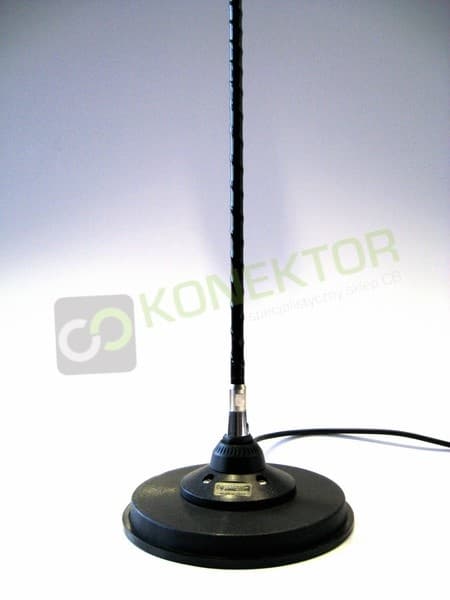 SIRIO FLEX LOG 3 MAG Antena CB magnesowa helikalna TOP LOADED 95cm dłuższy kabel 7m