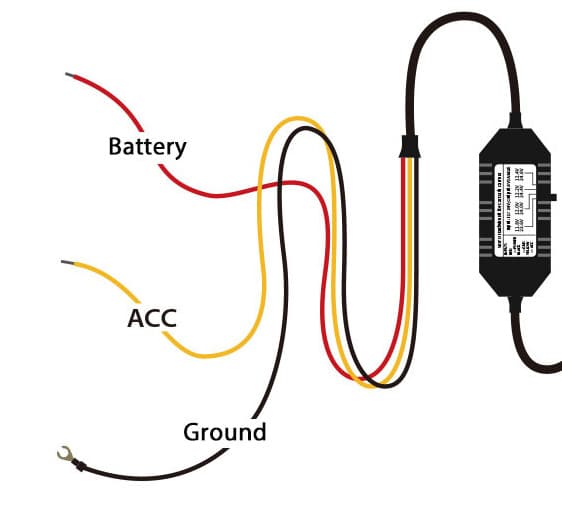 VIOFO HK3-C ACC do modelu A139 - zaawansowany moduł zasilania kamery samochodowej (z zapłonem) - adapter 12/24V do trybu parkingowego