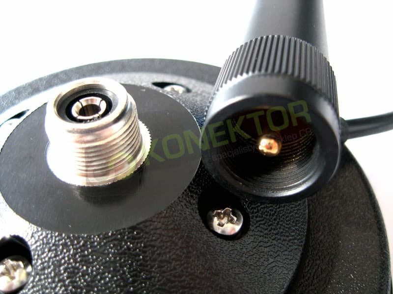 SIRIO POWER-MAG 125 PL z długim kablem 7m - podstawa magnetyczna 12,5cm (magnes 125mm) POWER MAG