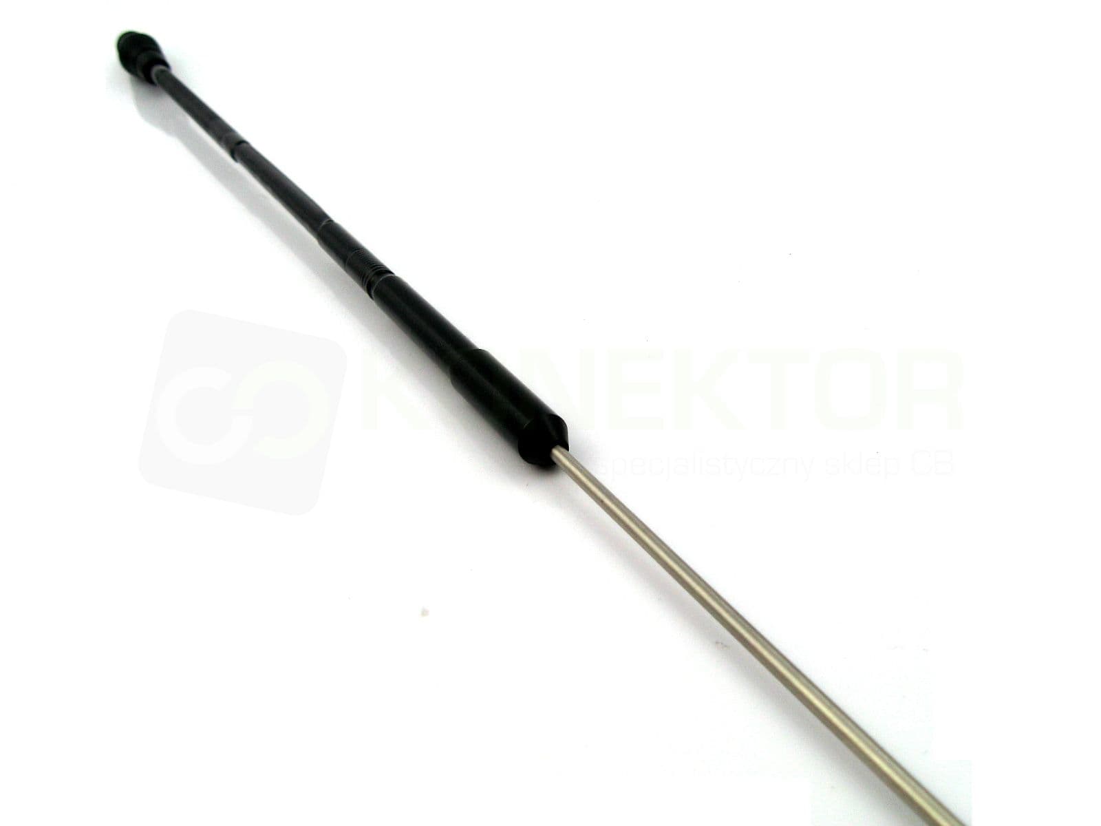 PIRAT Silver Tip Oryginalna antena CB magnesowa helikalna 135cm magnes neodymowy kabel 5m
