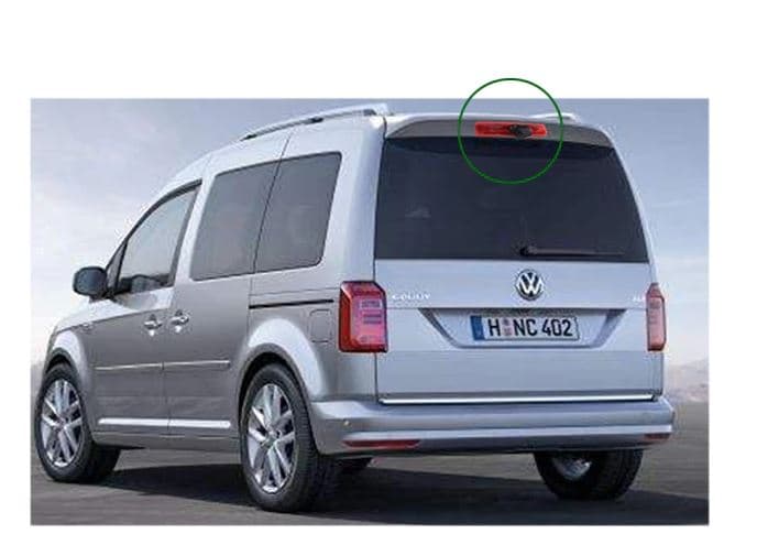 Kamera cofania + trzecie światło stop 2w1 - Volkswagen Caddy 2003-2015 - Łódź, Zbąszyńska 2
