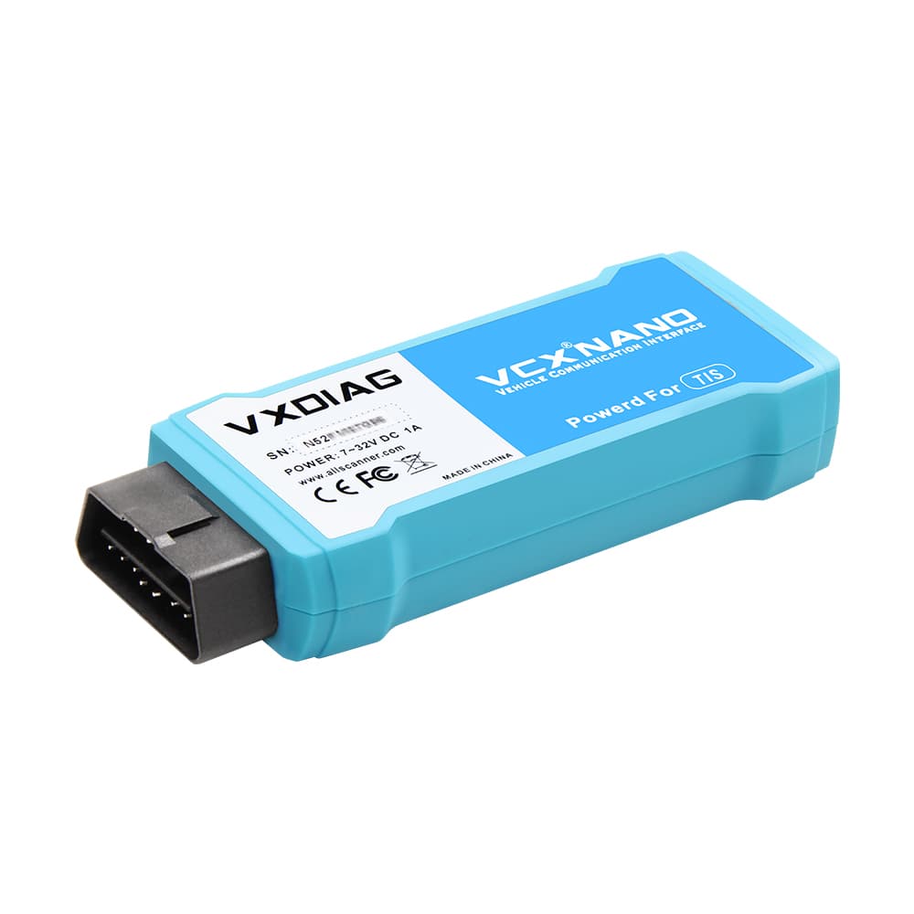 VXDIAG NANO TOYOTA LEXUS do TIS Techstream - interfejs diagnostyczny OBD-2 / głowica wersja WI-FI - 100% legalny