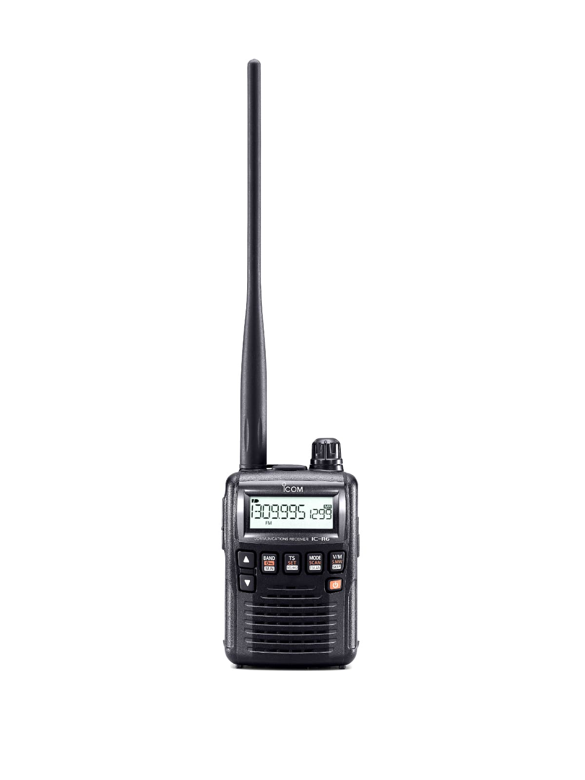 Skaner radiowy ICOM IC-R6 + skuteczniejsze anteny + oprogramowanie + kabel do programowania - POLECANY ZESTAW
