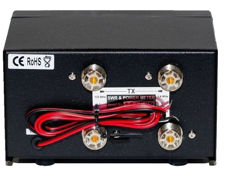 Nissei RX-503 reflektometr miernik krzyżowy KF CB VHF UHF 1.8-525MHz SWR/POWER (z podświetleniem skali)