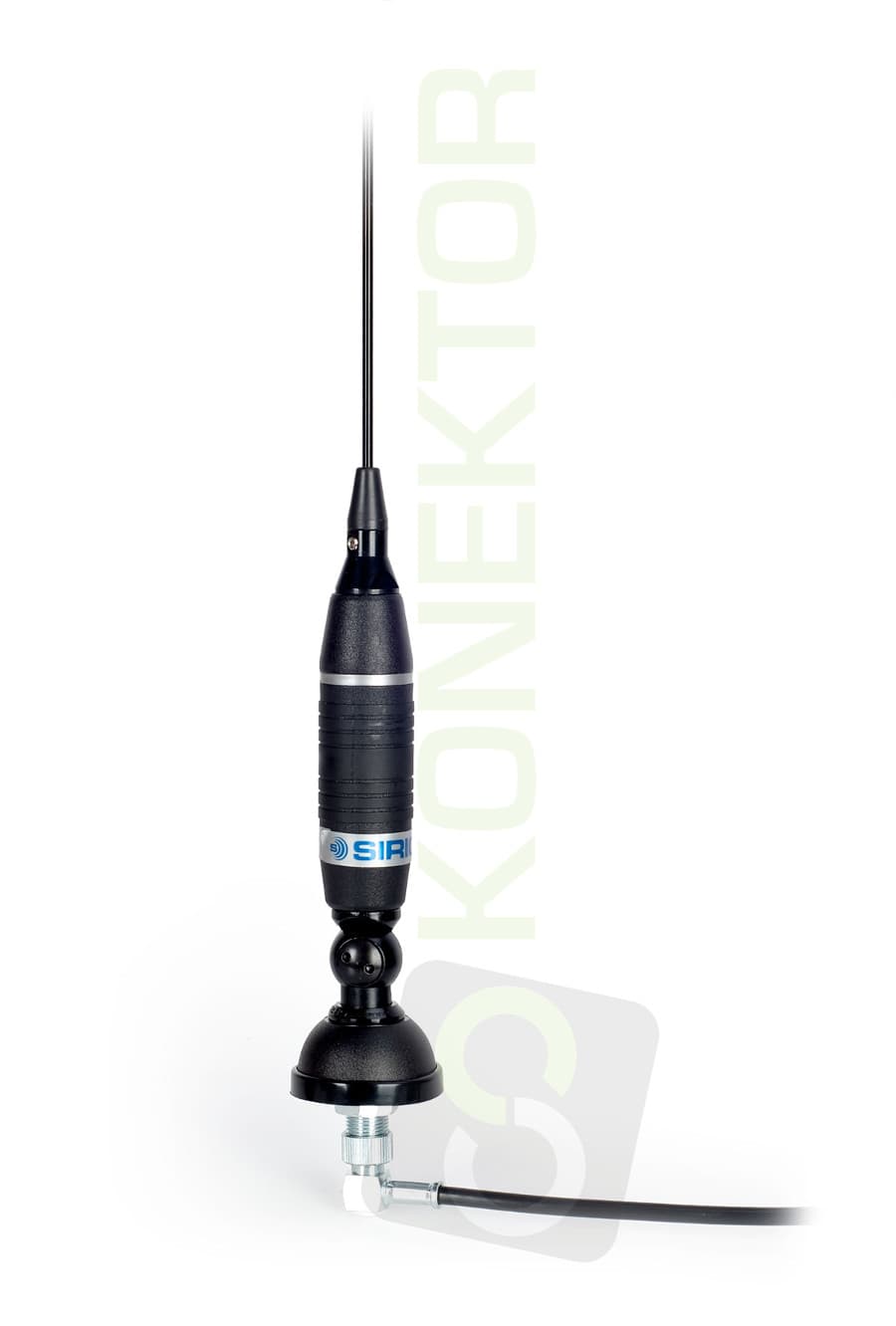 SIRIO OMEGA 27 Antena CB montażowa 95cm kabel 4m (czarna)