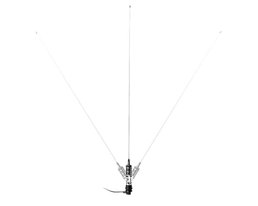 LEMM AT-1002 MINITURBO czarna Antena CB montażowa 105cm kabel 4m