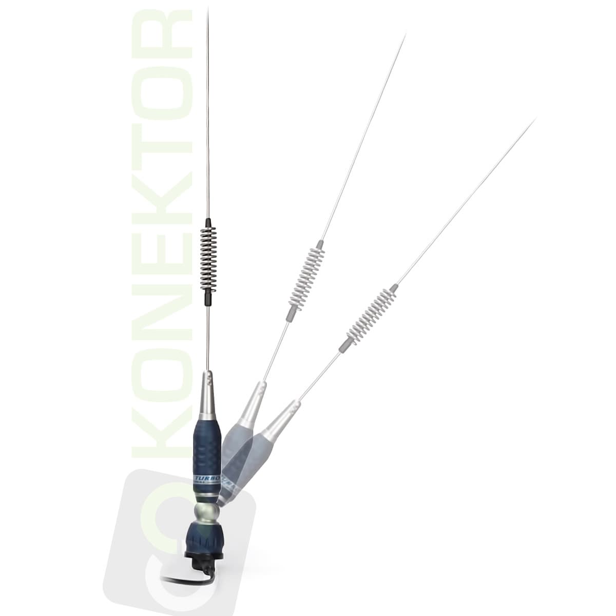 SIRIO TURBO 800 z kablem 4m Antena CB montażowa 85cm