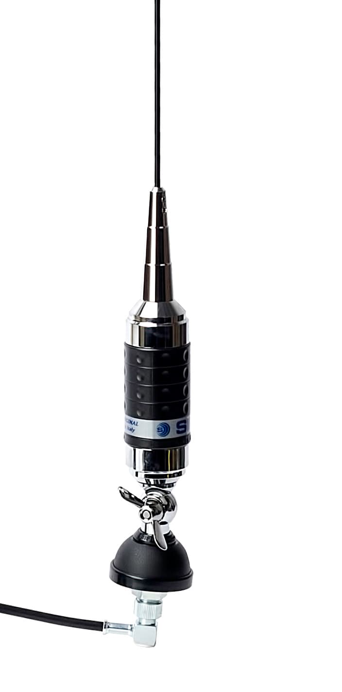 Sirio Super Carbonium 27 Antena CB montażowa 140cm kabel 4m