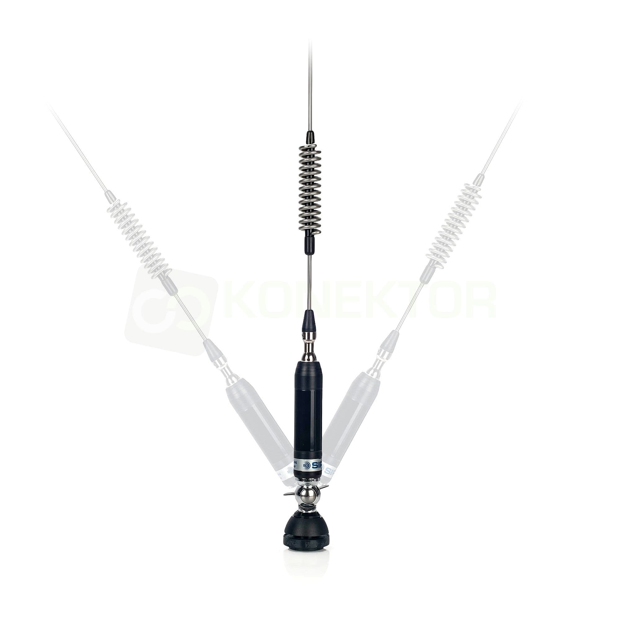 SIRIO TITANIUM 800 NE Antena CB montażowa (do montażu) 79cm kabel 4m / płytki montaż 10mm