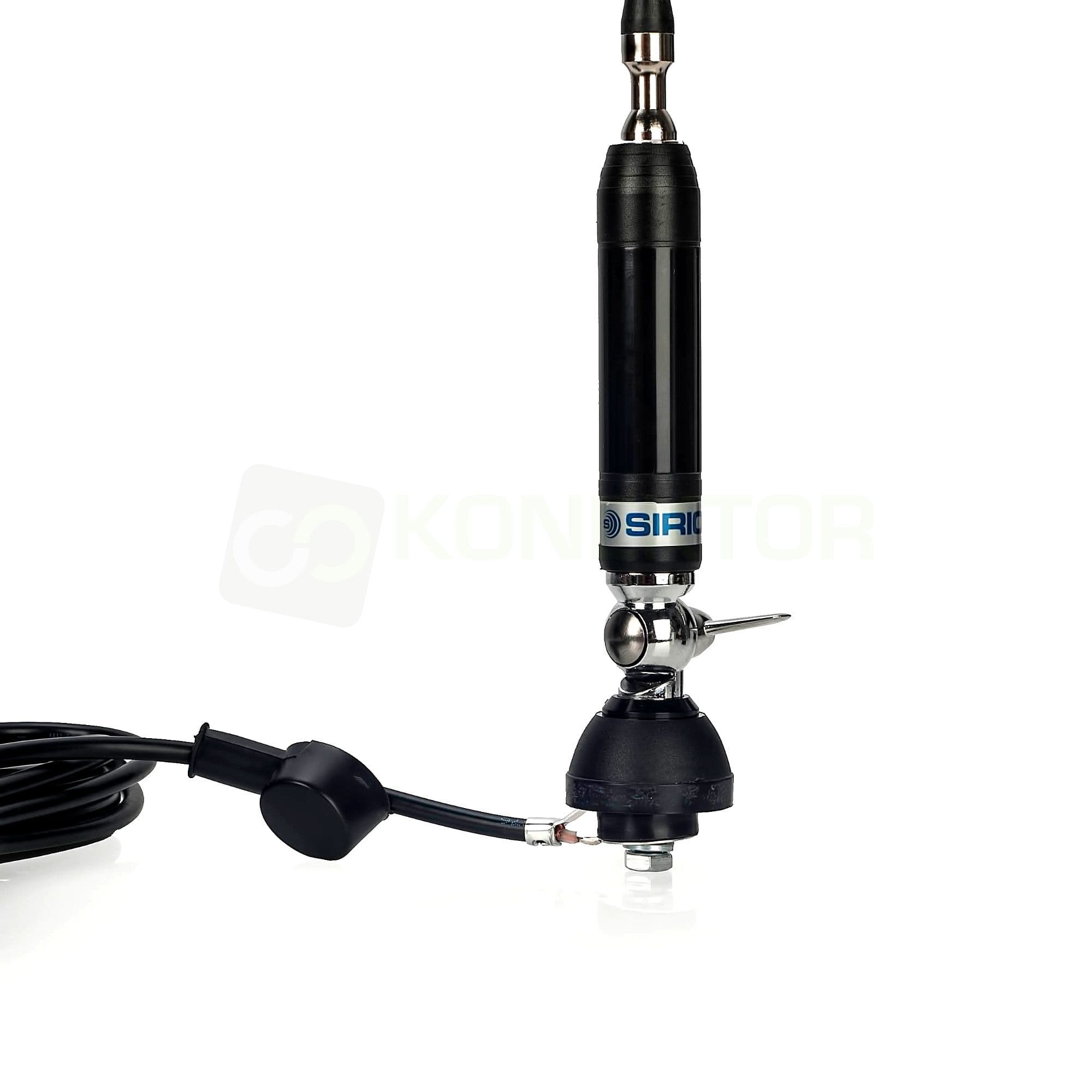 SIRIO TITANIUM 800 NE Antena CB montażowa (do montażu) 79cm kabel 4m / płytki montaż 10mm