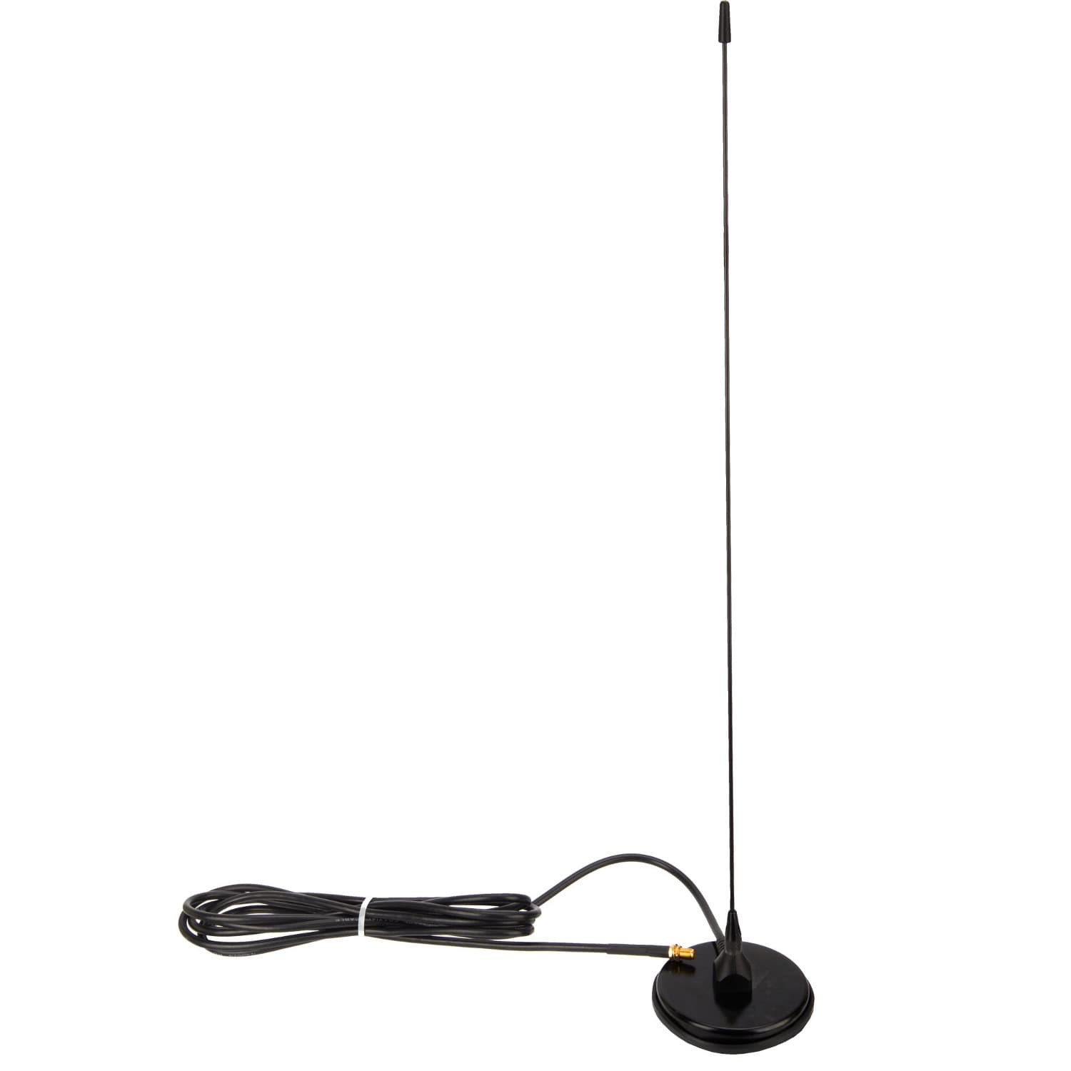 NAGOYA UT-308 SMA-F 55cm dyskretna antena samochodowa VHF/UHF, PMR do duobandera, skanera (np. Baofeng UV-5R, UV-82, T-57) mocny magnes