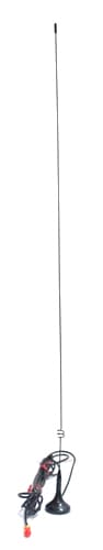 Nagoya UT-109A dyskretna antena samochodowa 59cm na pasma lotnicze TX/RX 118 136/225 400MHz do skanera, radia airband (wtyk BNC)