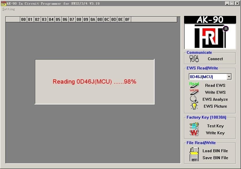 Programator kluczy BMW AK90+ CAS EWS2 EWS3 EWS4 roczniki 1995-2009