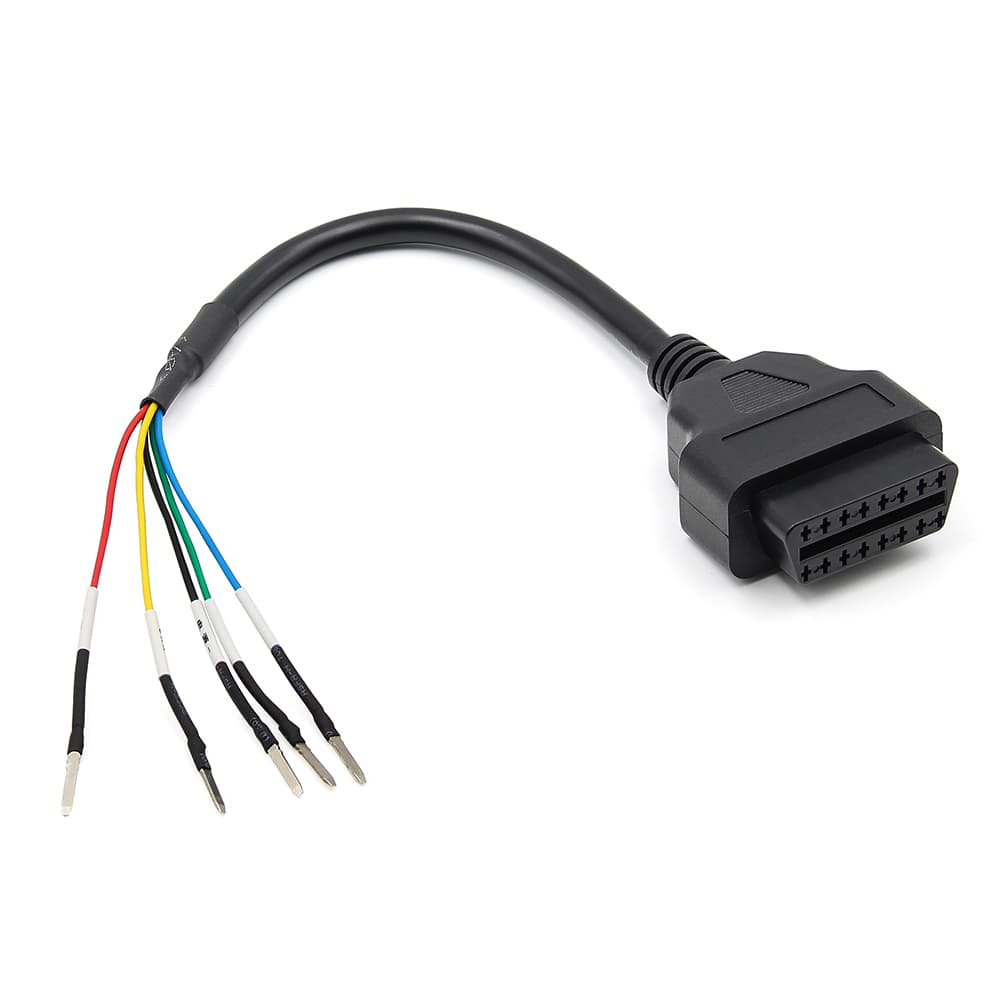 Adapter OBD-2 16-pin K+CAN 5 żył do wszystkich motocykli, skuterów itp. (uniwersalny)