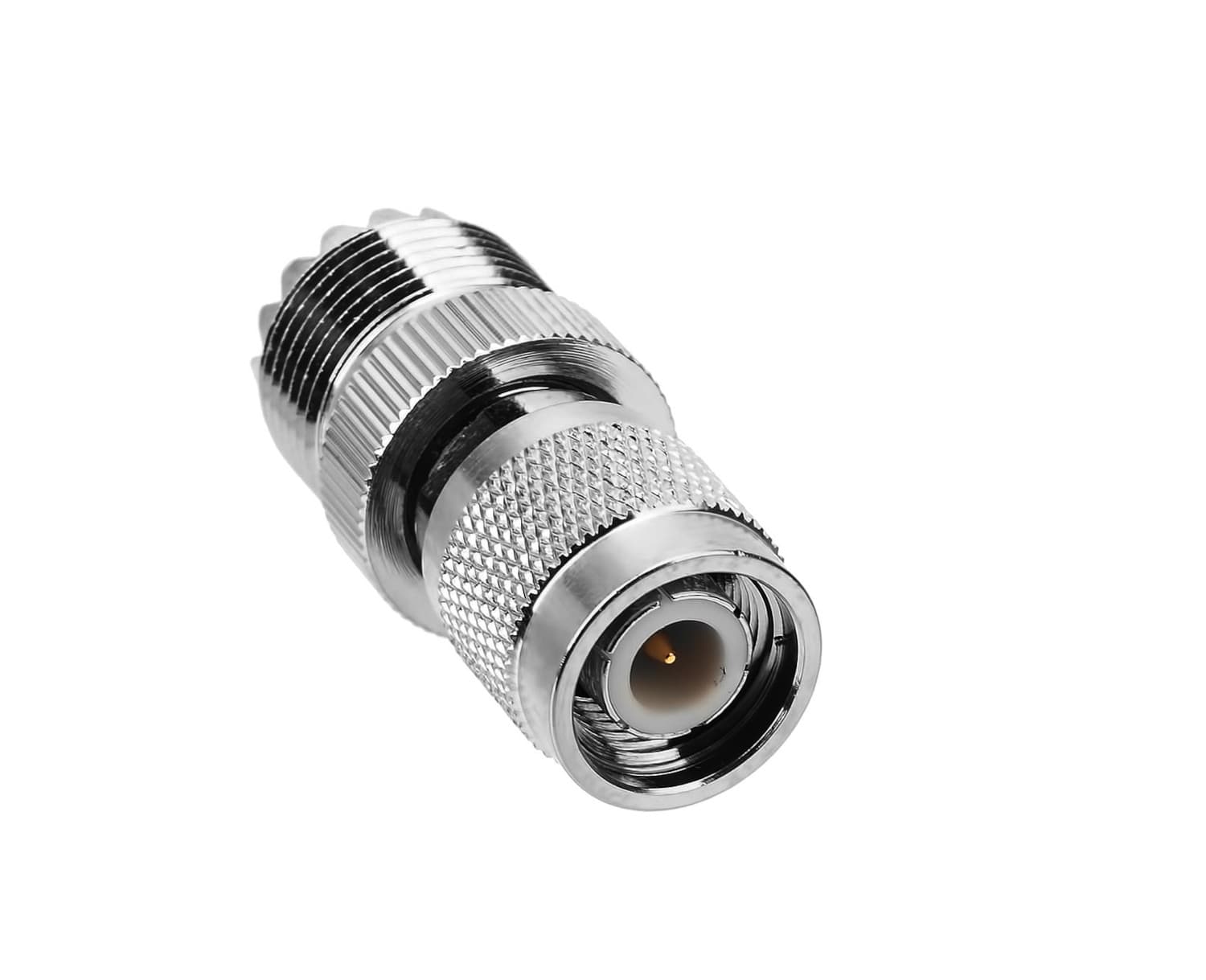 Przejściówka adapter TNC/UHF wtyk TNC/gniazdo UHF SO-239 (do wtyku UC-1)