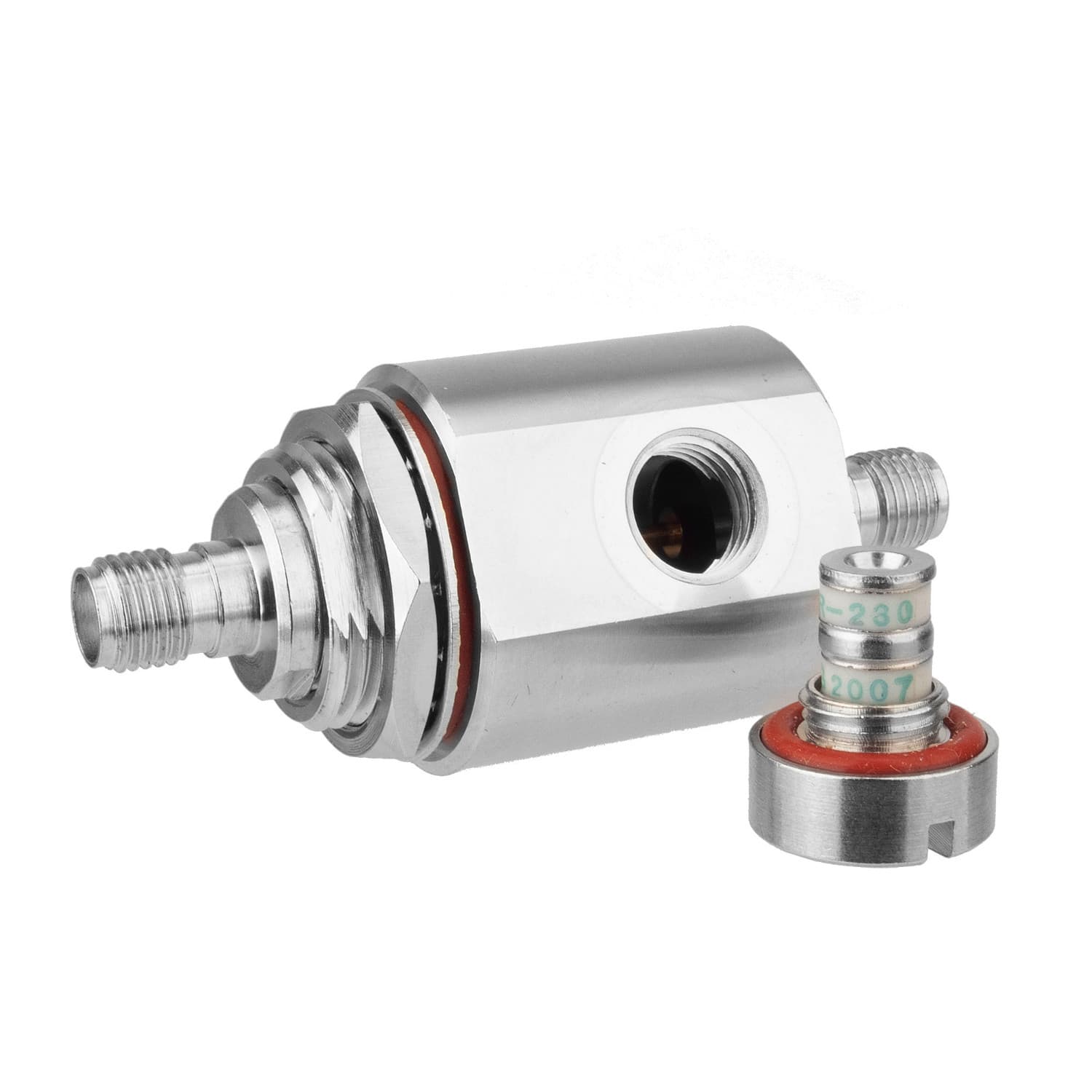 RADIORA OG-SMA2 odgromnik antenowy gazowy DC~6GHz złącza SMA żeńskie 400W WODOODPORNY IP 65 np. do anten LTE, WLAN