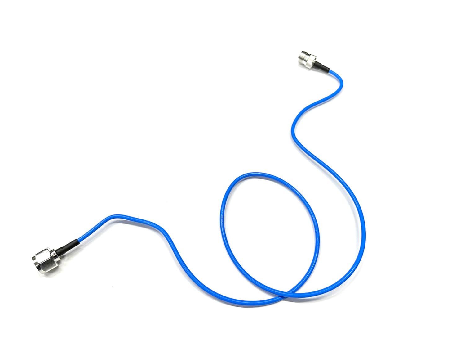 Niskostratny kabel połączeniowy 100cm RG-141 wtyk N / gniazdo N (z pamięcią kształtu) - do mierników, przełączników, spliterów - pigtail N męski / N żeński RADIORA CON-RG141-NF-NM-100