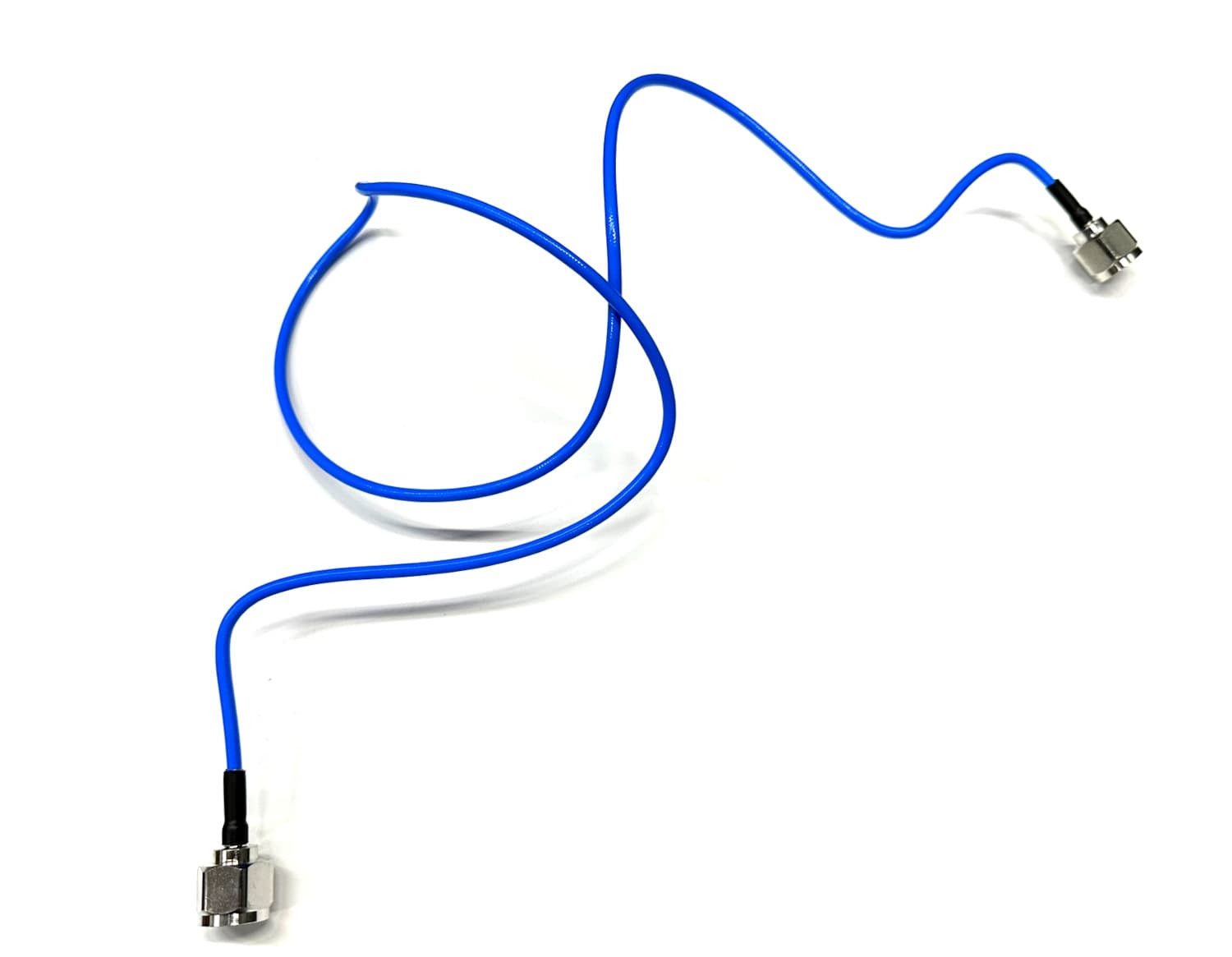 Niskostratny kabel połączeniowy 100cm RG-141 WTYKI N z dwóch stron (z pamięcią kształtu) - do mierników, przełączników, spliterów - pigtail N męski / N męski RADIORA CON-RG141-NM-2-100
