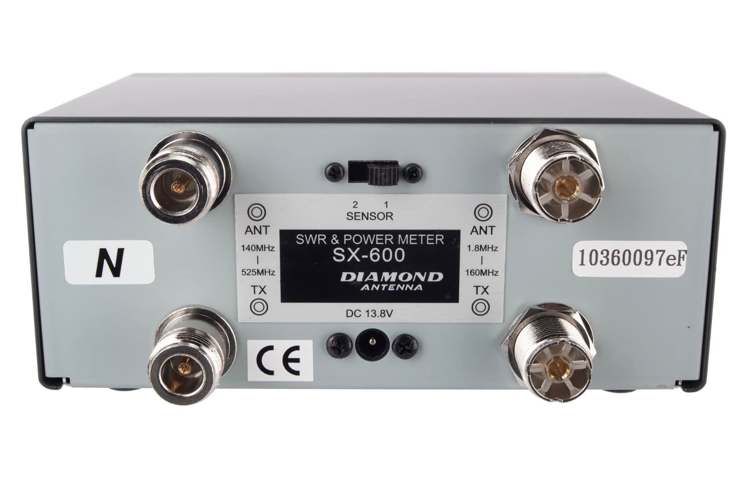 Diamond SX-600N reflektometr 1.8-525 MHz HF/VHF/UHF - pomiar SWR / PWR, podświetlane wskaźniki