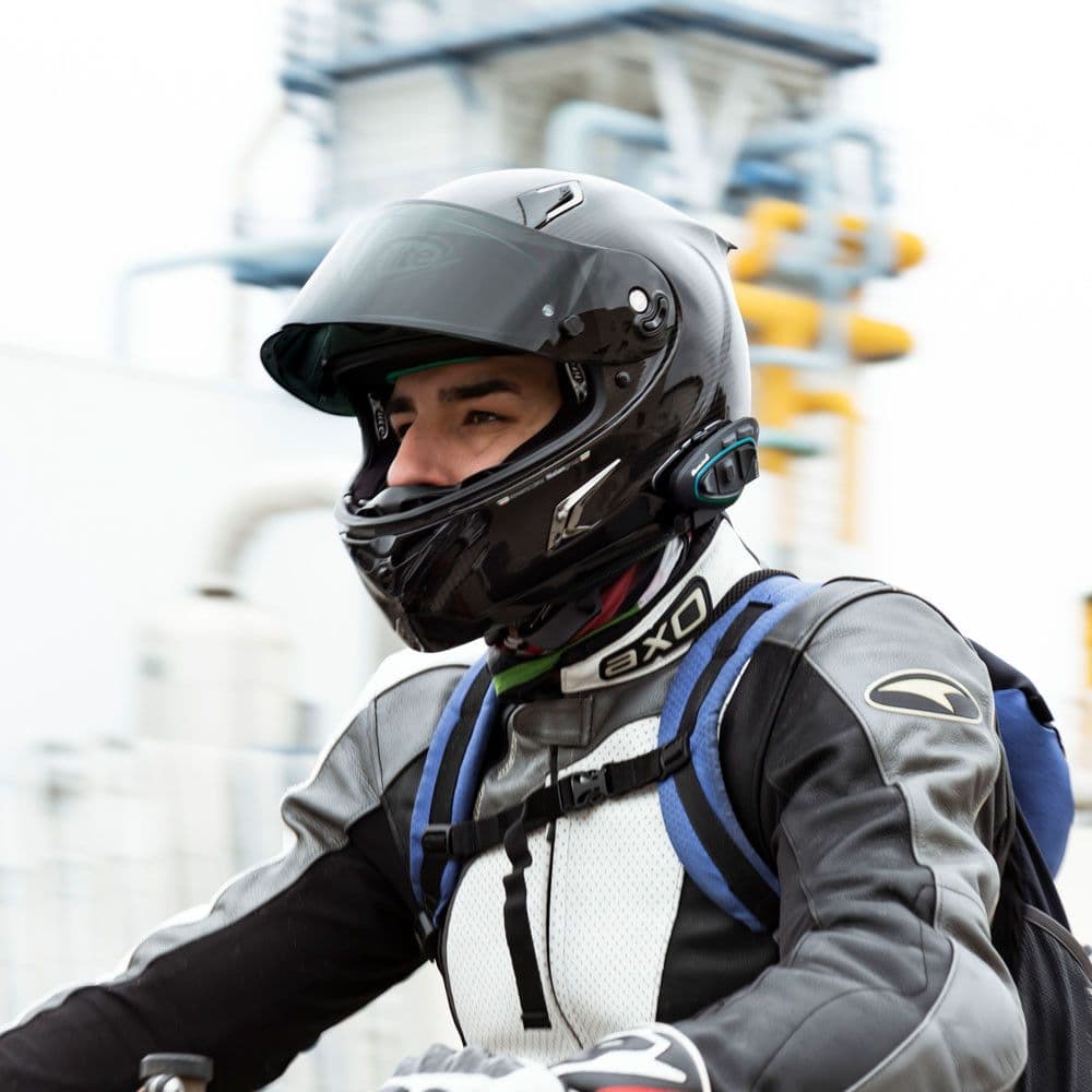 Midland BTX2 PRO S LR TWIN 2x Interkom z radiem FM + słuchawki i mikrofon - łączność motocyklowa do 1600m