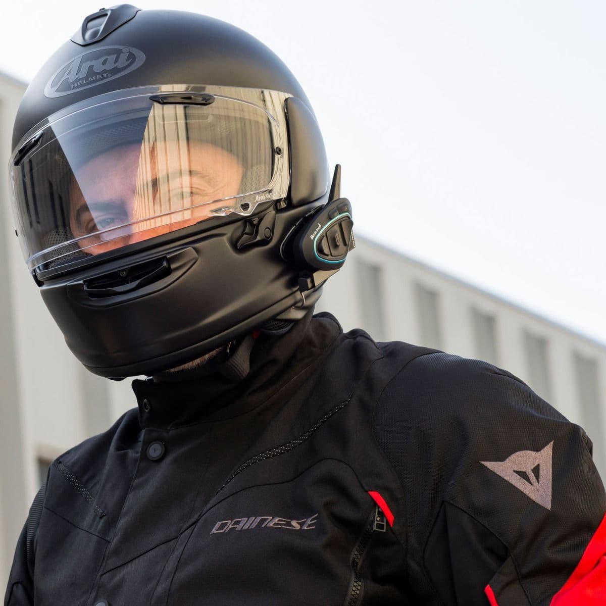 Midland BTX2 PRO S LR TWIN 2x Interkom z radiem FM + słuchawki i mikrofon - łączność motocyklowa do 1600m