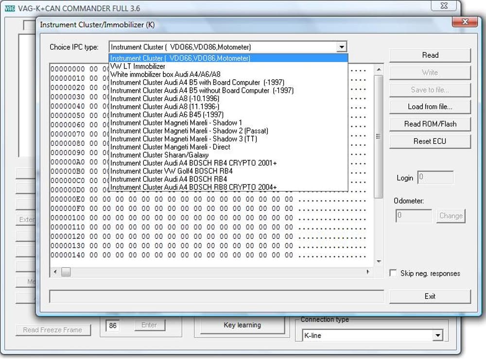 Polski interfejs diagnostyczny OBD-II do VAG COMMANDER 3.6 kabel do komputera PC do VOLKSWAGEN AUDI SKODA SEAT PORSCHE