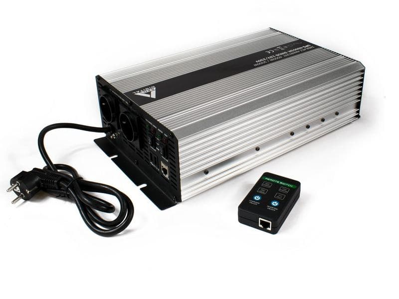 ZASILACZ AWARYJNY (UPS + AVR + PROSTOWNIK) 12V AZO UPS-4000SR Sinus 4000W/2000W 12V/230V