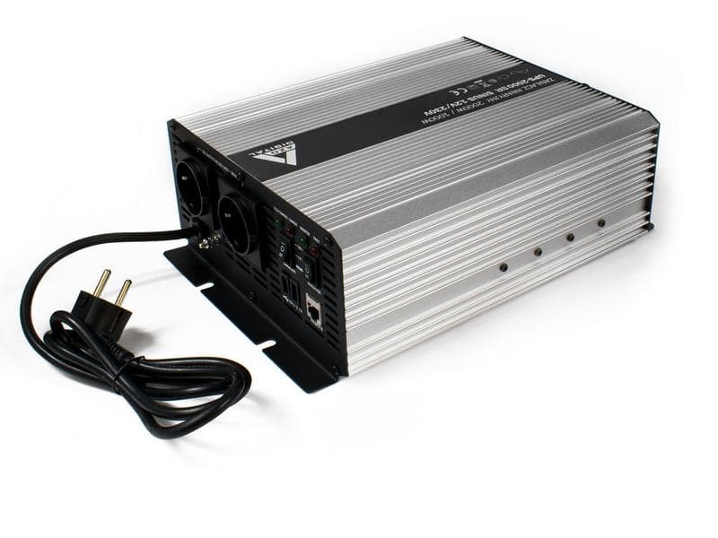 ZASILACZ AWARYJNY (UPS + AVR + PROSTOWNIK) 12V AZO UPS-2000SR Sinus 2000W/1000W 12V/230V