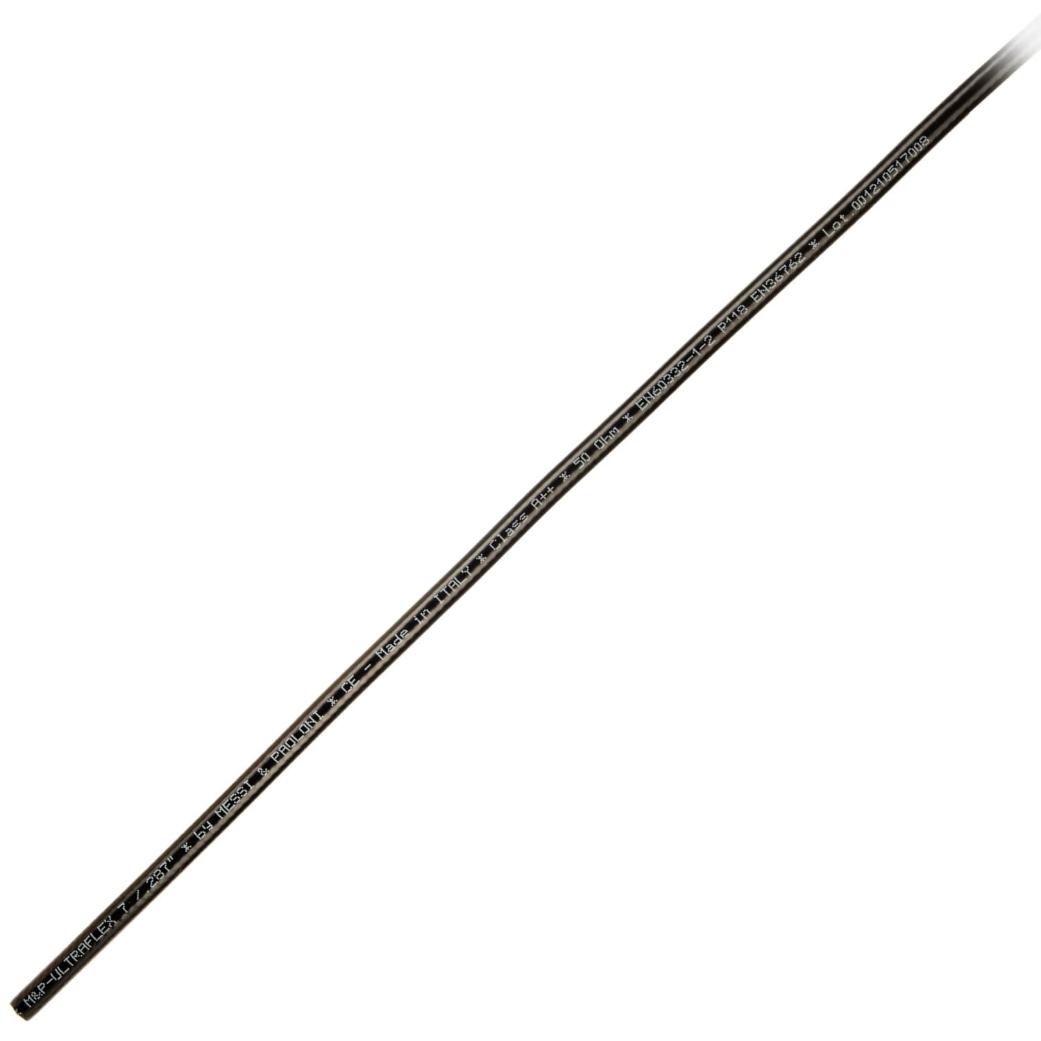 Messi Paoloni UltraFlex 7 niskostratny przewód koncentryczny 7,3mm 50 Ohm do anten CB, KF, VHF, UHF, WLAN, LTE, Helium, skanerów, SDR itp. - lepszy od RF-7, RG-213