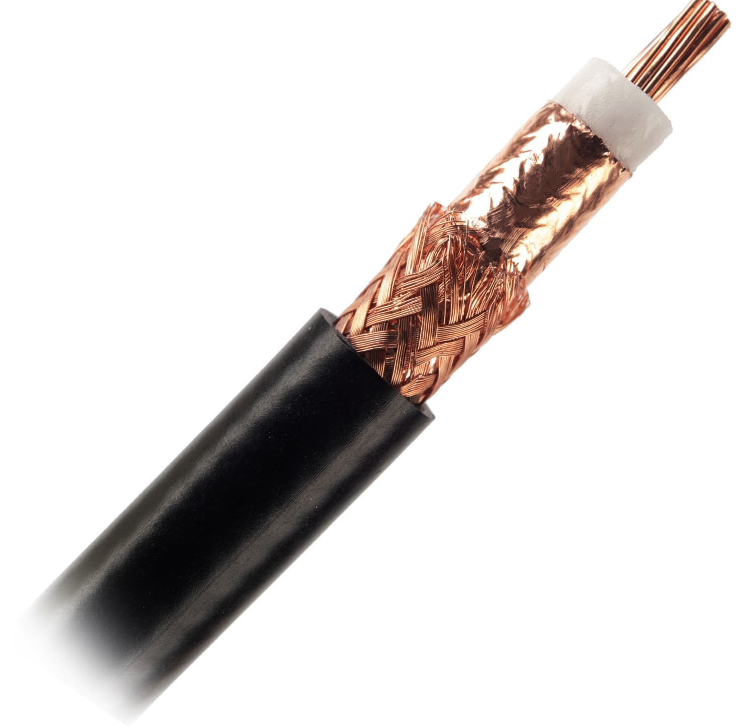 Messi Paoloni ExtraFlex 10 BURY niskostratny przewód koncentryczny 10,3mm 50 Ohm do anten CB, KF, VHF, UHF, WLAN, LTE, skanerów, SDR itp.