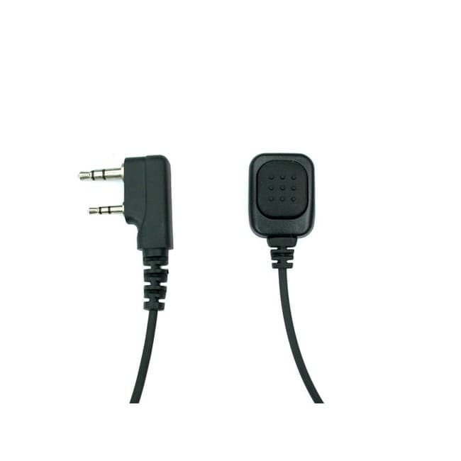 CRT VL ultralekki zestaw słuchawkowy, pałąk, PTT na palec, wtyk 2-pin Baofeng Kenwood Wouxun - np. do nauki jazdy, dla operatora maszyn