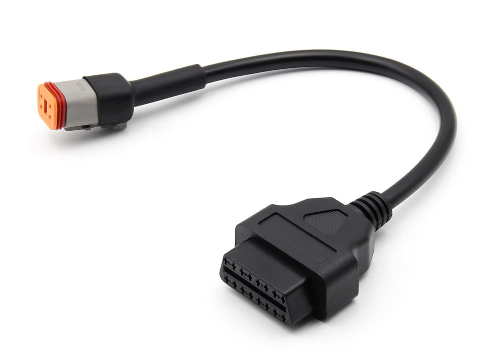 Adapter Harley Davidson 4-pin - przejściówka do skanera interfejsu OBD-2 16-pin