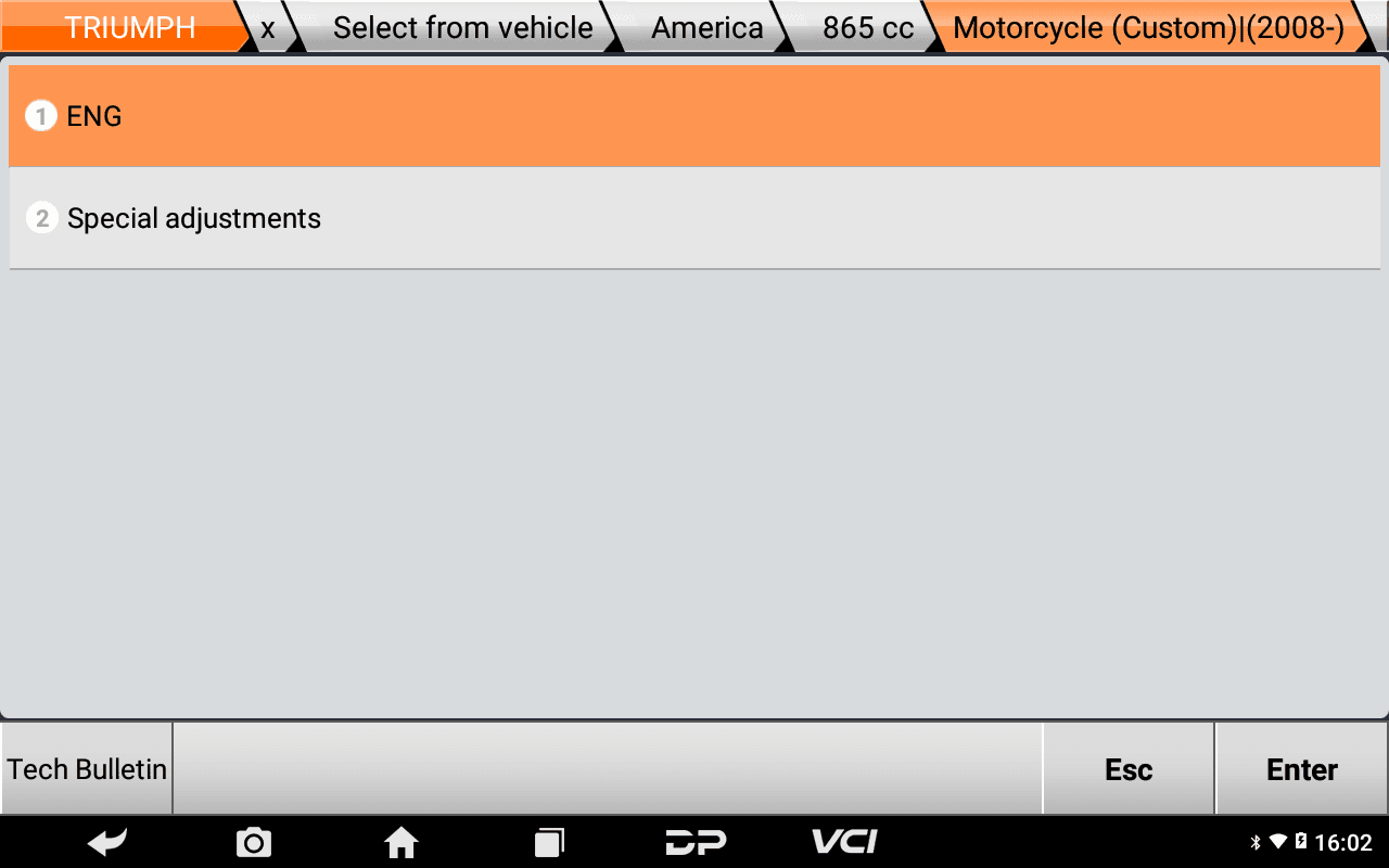 OBDSTAR iSCAN TRIUMPH warsztatowy interfejs diagnostyczny do motocykli TRIUMPH