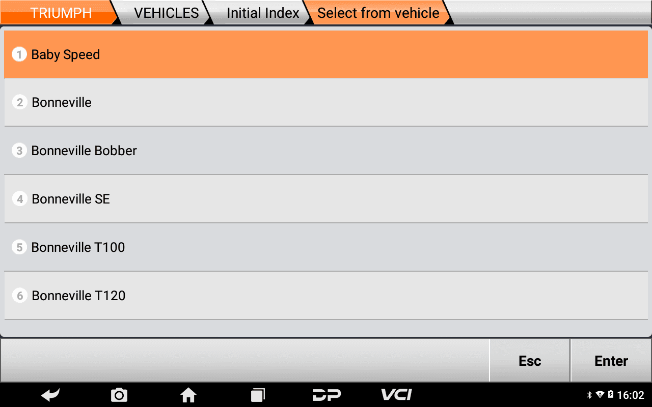 OBDSTAR iSCAN TRIUMPH warsztatowy interfejs diagnostyczny do motocykli TRIUMPH