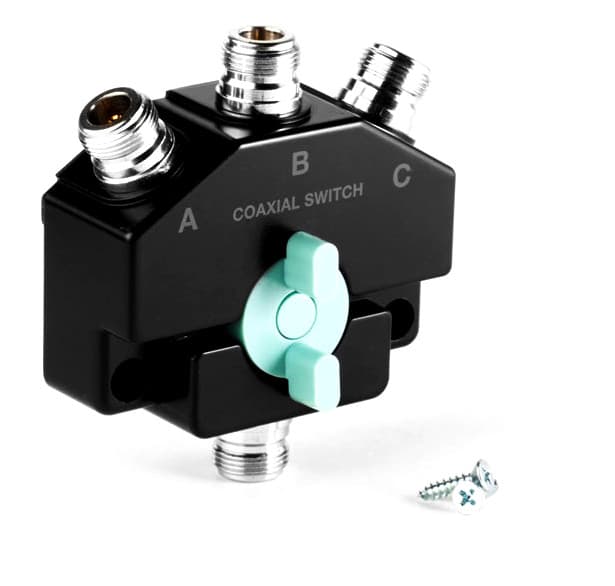 Przełącznik antenowy 3-pozycyjny Jetfon CO-301N (0-1.5GHz) gniazda N