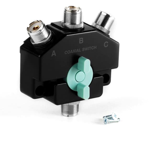 Przełącznik antenowy 3-pozycyjny Jetfon CO-301U (0-1.5GHz) gniazda PL