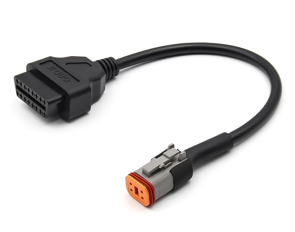 Diagnostyka motocykli Harley Davidson dla Android - zestaw interfejs OBD-2 KW902 BT + adapter 4-pin