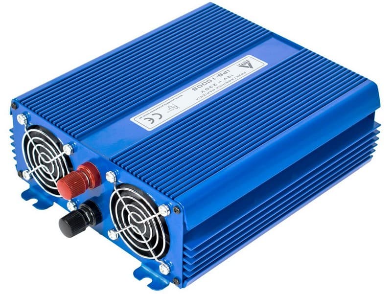 AZO IPS-1000-S 12/230V ECO MODE SINUS PRZETWORNICA NAPIĘCIA 1000W z miękkim startem np. POMPY LODÓWKI - 5 lat gwarancji, produkcja polska