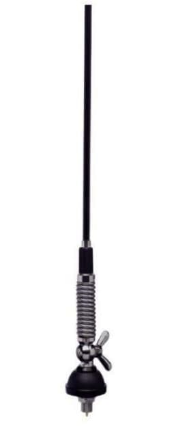 SIRIO CB-27 SPECIAL Antena CB helikalna montażowa (do montażu) 185cm kabel 4m - najlepsza antena CB na "motylek"