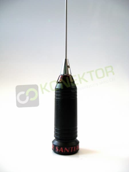 SUPER SANTIAGO 300 krótka antena CB montażowa 48cm złącze PL kabel 4,5m (krótsza wersja Santiago 600 / 1200)