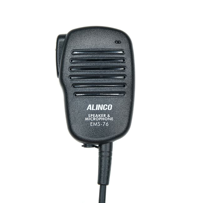 Alinco EMS-76 mikrofonogłośnik 2-pin L np. do President Randy III, Jerry, TTI TCB-100, ręczne Alinco (mikrofon + głośnik)
