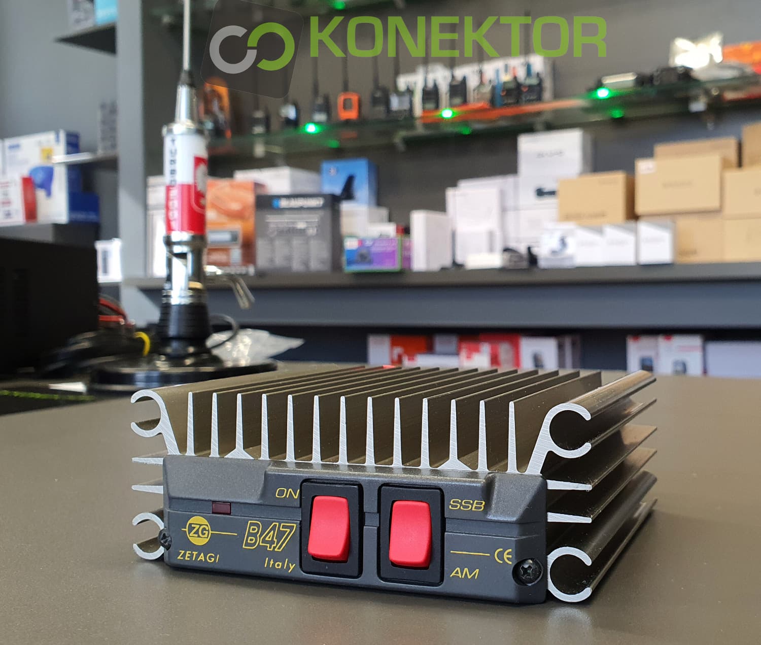 Zetagi B47 MOSPOWER wzmacniacz mocy 26-30MHz 100W AM/FM/SSB
