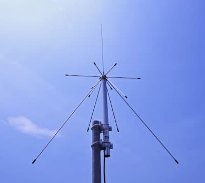 AOR DA1500 Discone Antena szerokopasmowa do skanera SDR 70-1500MHz - długość 92cm, kabel 15m np. do AOR, Uniden, Icom, SDRPlay, RTL-SDR